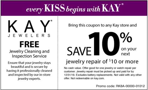 kay jewelers cleaning appointment.